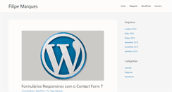 Desktop Screenshot of filipemarques.net